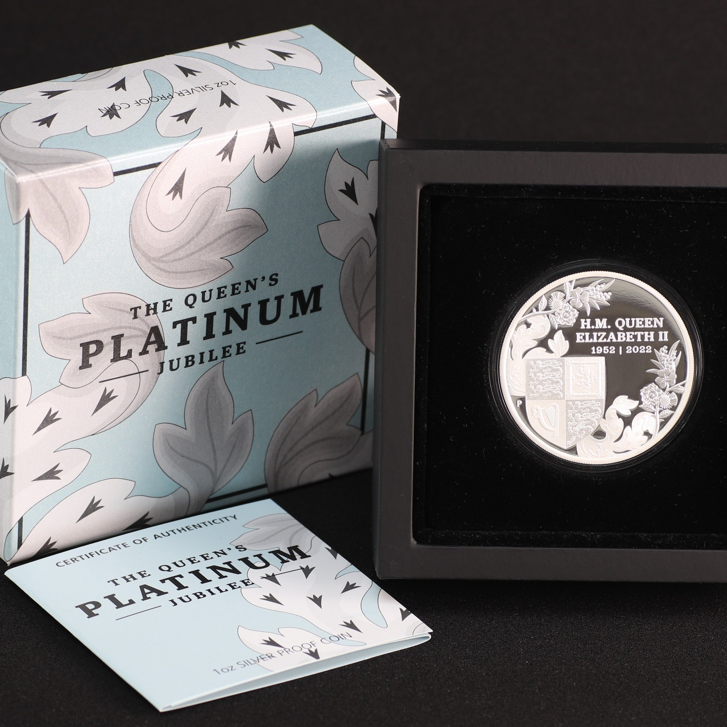 Silbermünze 1oz "The Queen s Platinum Jubilee" 2022 (PP) (Australien) - Detailansicht 2