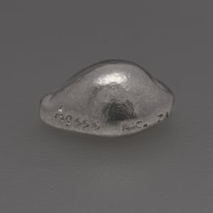 Silber 3-D Barren "Cowrie Muschel" 10g, gegossen - Miniaturansicht 2