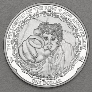 Silbermünze 1oz "Frodo" 2021 Herr der Ringe (Niue) - Hauptansicht
