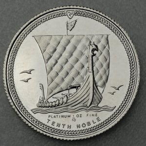 Platinmünze 1/10oz "Tenth Noble" versch. Jahrg. diff. (Isle of Man) - Hauptansicht