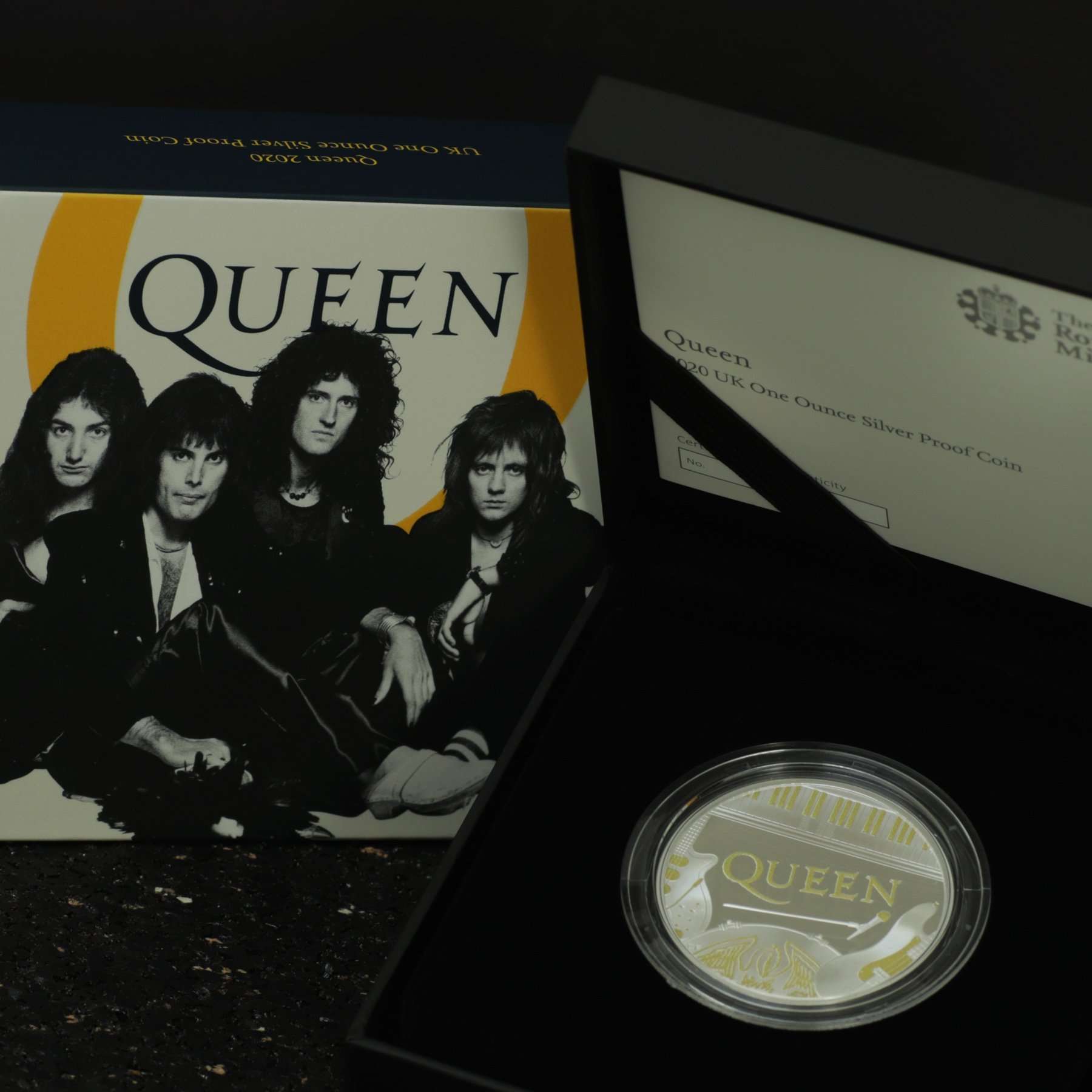 Silbermünze 1oz "Queen UK" 2020 (PP/koloriert) Music Legends (Großbritannien) - Detailansicht 2