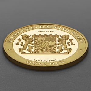 Gold 1/4oz "Schloss Neuschwanstein" 2026 Bayern Thaler (Deutschland) - Miniaturansicht 4