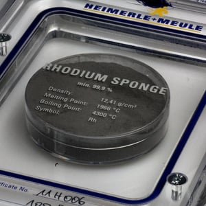 Anlage-Rhodium 50g (999 Rh), pulverförmig - Miniaturansicht 4