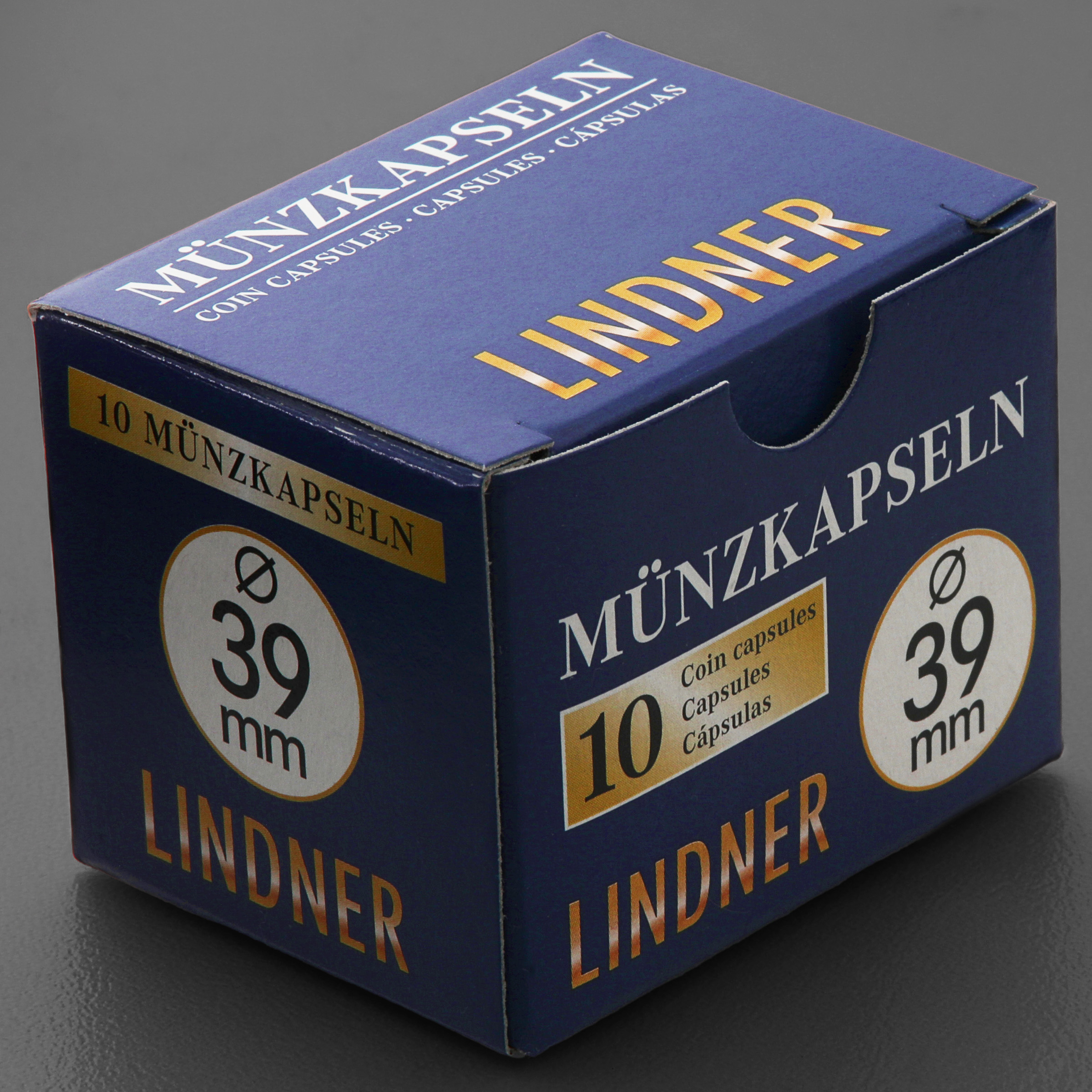Münzkapseln 39mm 10er-Packung - Detailansicht 3