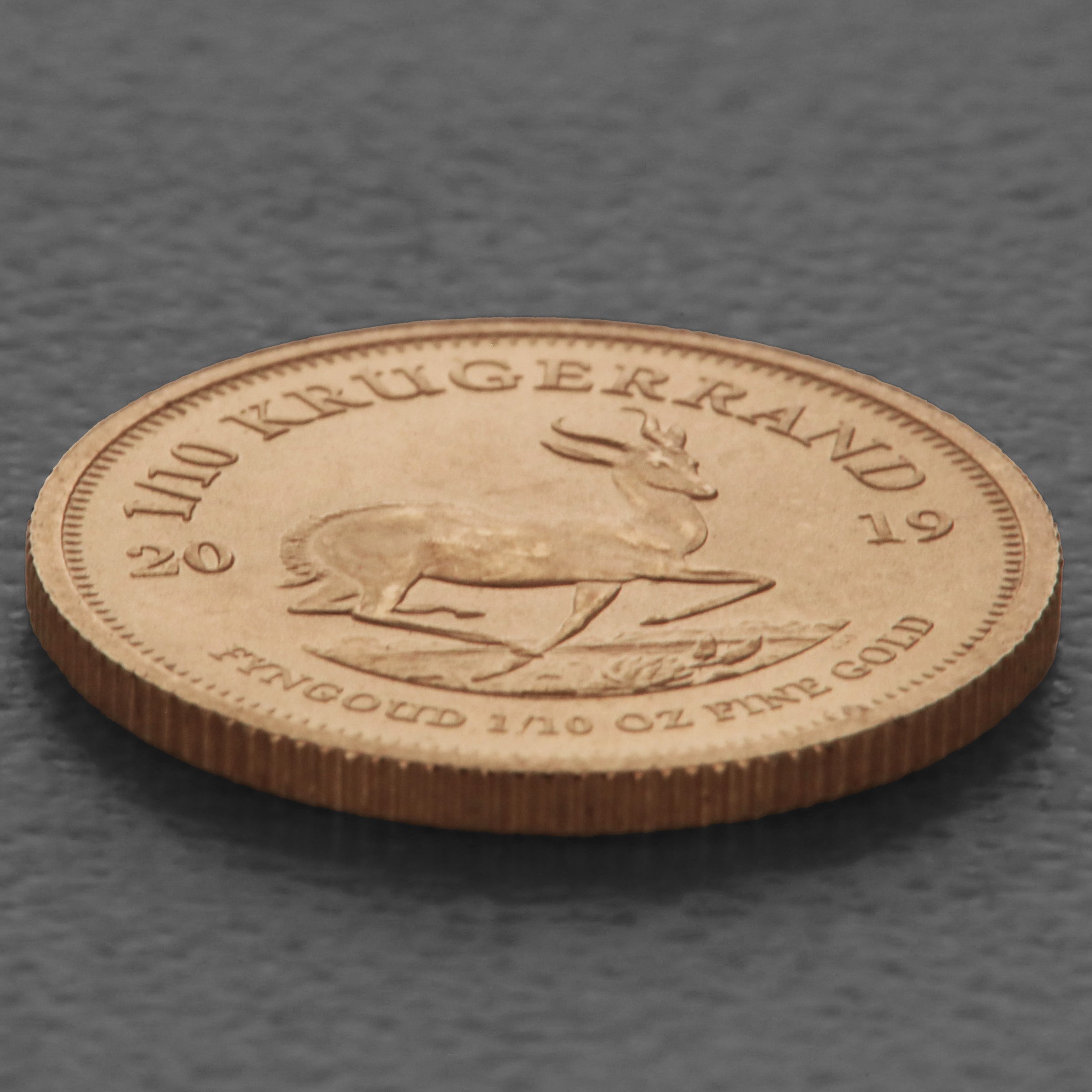 Goldmünze 1/10oz "Krügerrand" 2019 (Südafrika) - Detailansicht 2