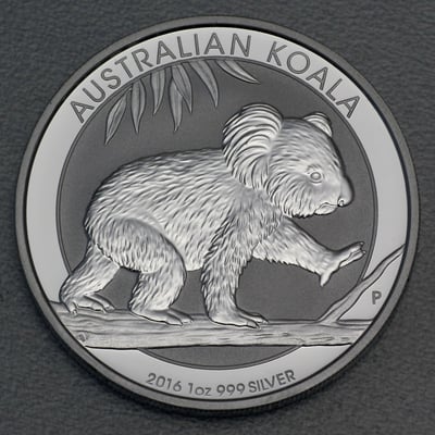Silbermünze 1oz "Koala" 2016 (Australien) - Hauptansicht