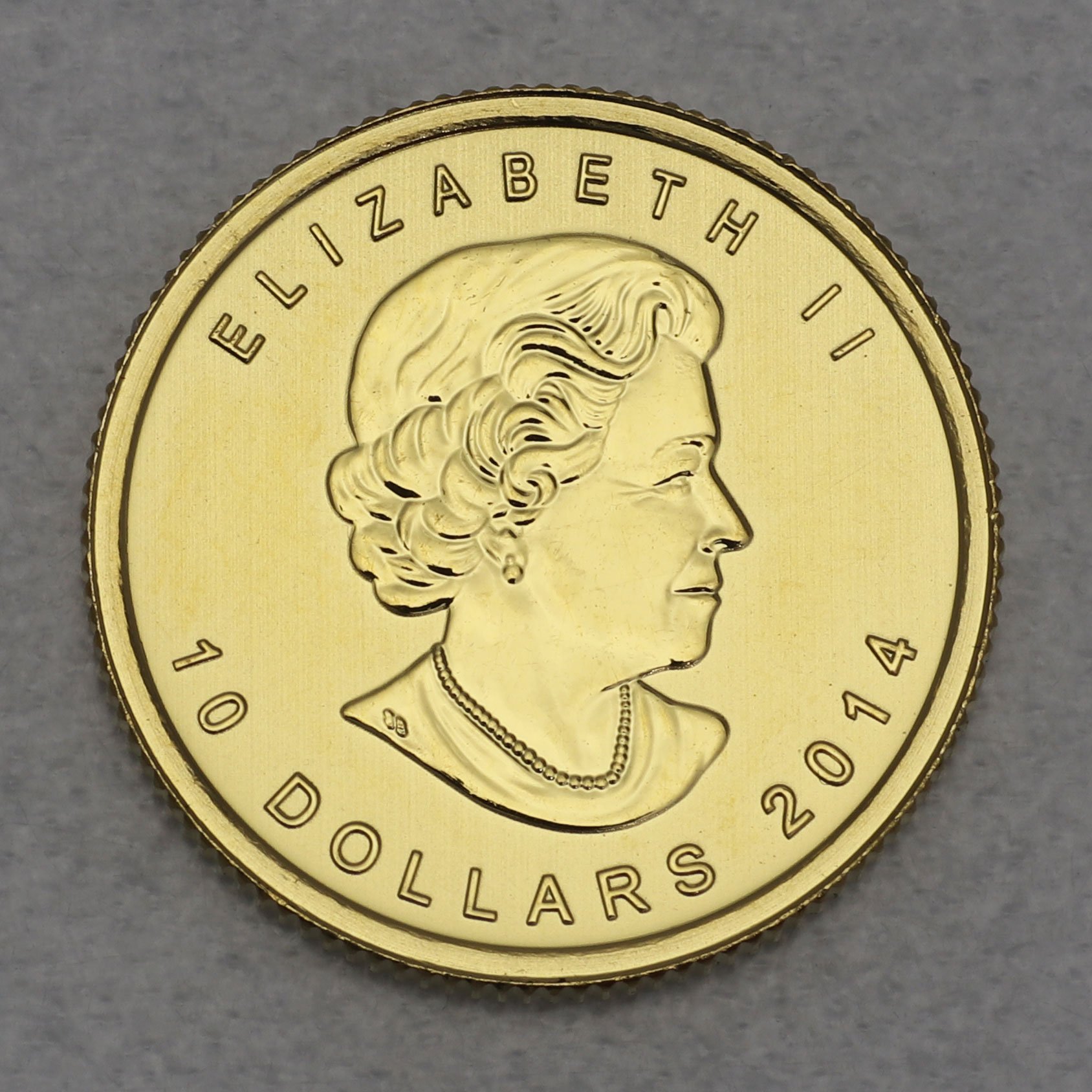 Goldmünze 1/4oz "Polarfuchs" 2014 (Kanada) - Detailansicht 1