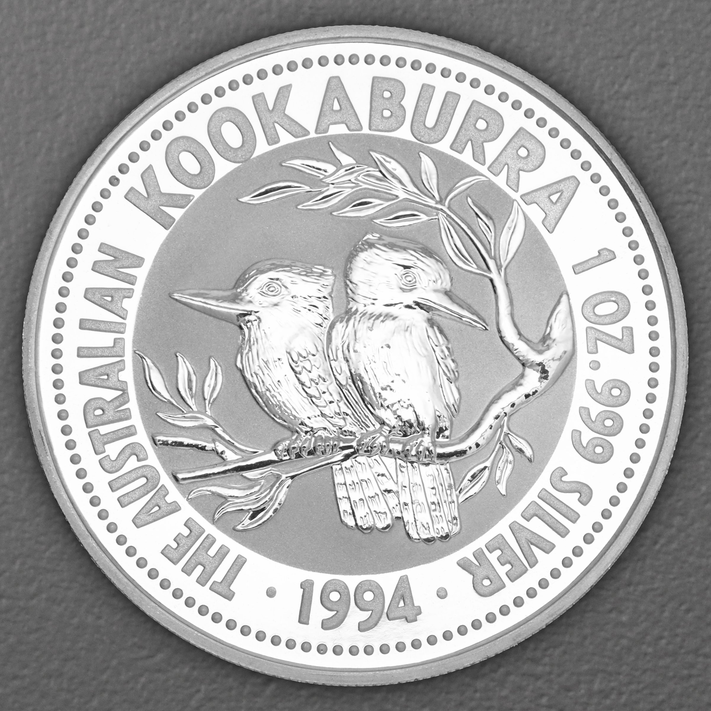 Silbermünze 1oz "Kookaburra" 1994 (Australien) - Hauptansicht