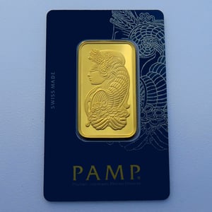 Goldbarren 1oz PAMP "Fortuna" - Hauptansicht