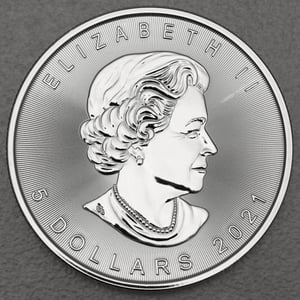Silbermünze 25 x 1oz "Maple Leaf" verschiedene Jahrgänge Tube diff. (Kanada) - Miniaturansicht 5
