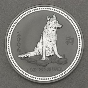 Silbermünzen 12 x 1oz "Silver Lunar Set" 1999-2010 Lunar I – Komplettset (Australien) - Miniaturansicht 6