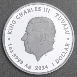 Silbermünze 1oz "Shredder" 2024 (PP/koloriert) Teenage Mutant Ninja Turtles™ (Tuvalu) - Miniaturansicht 2