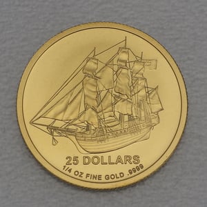 Goldmünze 1/4oz "Bounty" 2009 (Cook Islands) - Hauptansicht