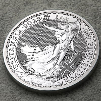 Silbermünze 1oz "Britannia" 2023 Krönung Charles III. 19% (Großbritannien) - Miniaturansicht 5
