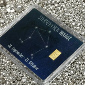 Goldbarren 1g "Sternzeichen: Waage" (Flip) - Miniaturansicht 6