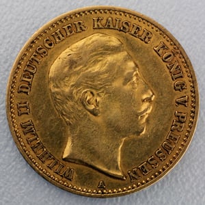 Goldmünze 10 Mark "Wilhelm II." (Preußen) - Hauptansicht