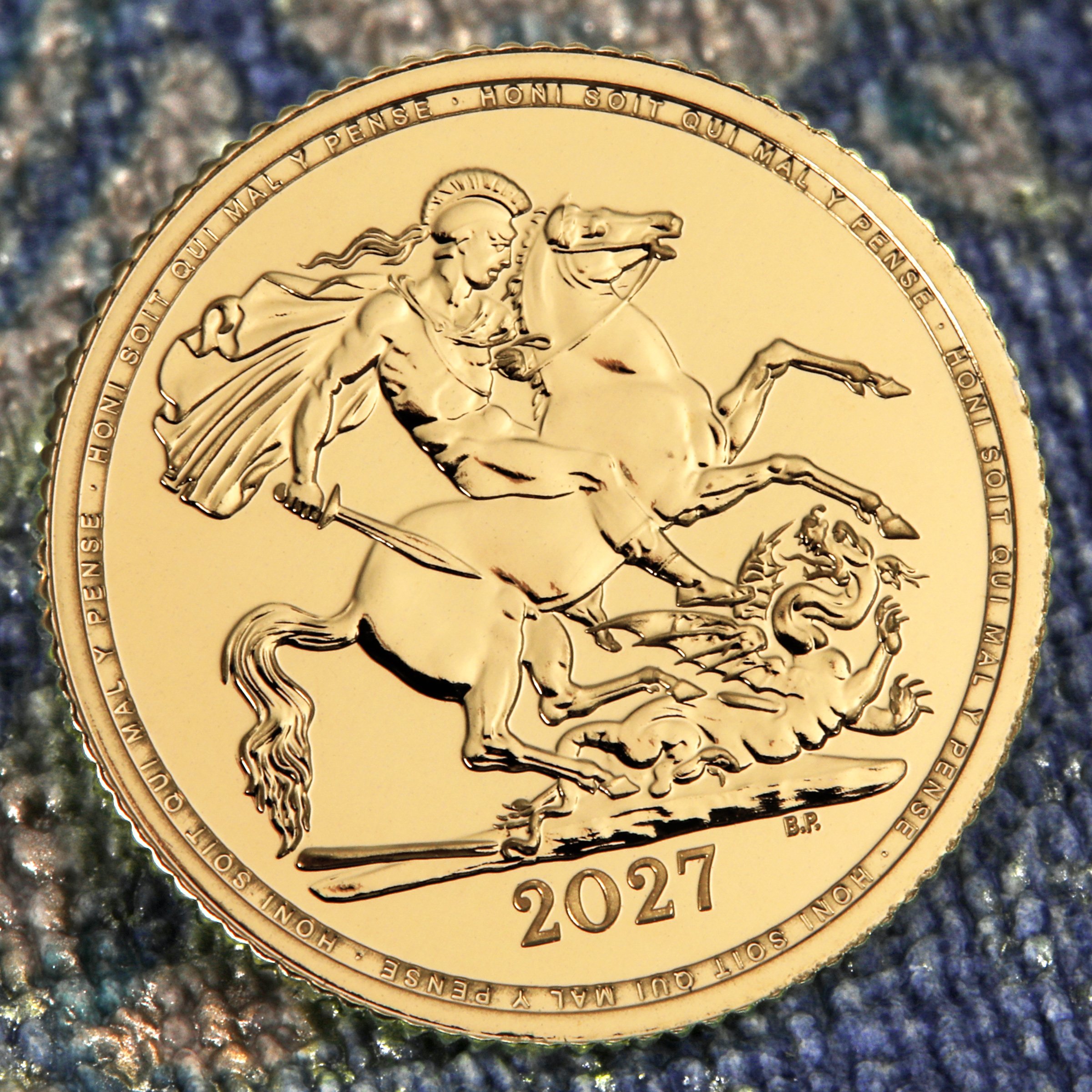 Goldmünze 1/2 Sovereign "Charles III." 2027 (Großbritannien) - Detailansicht 4