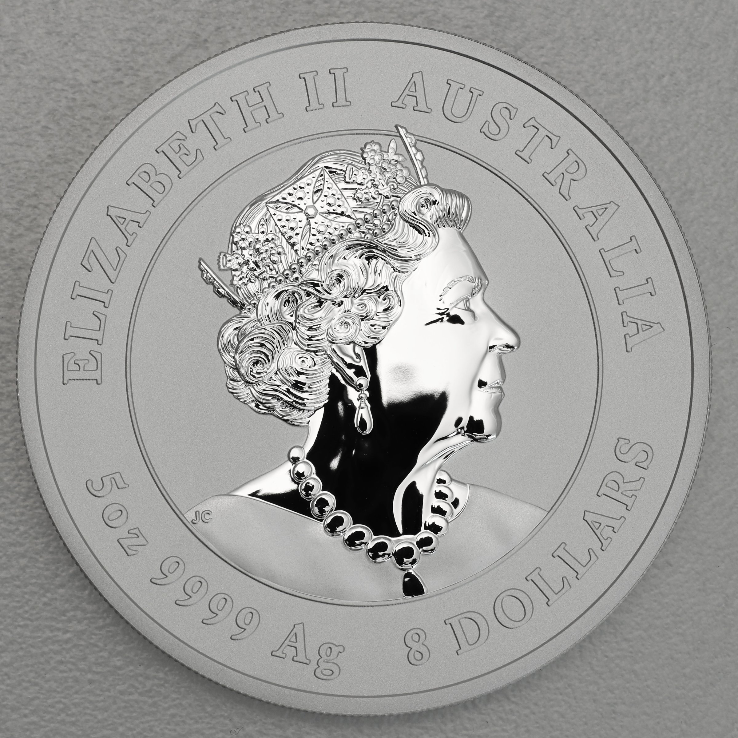 Silbermünze 5oz "Maus" 2020 Lunar III – Year of the Mouse (Australien) - Detailansicht 1