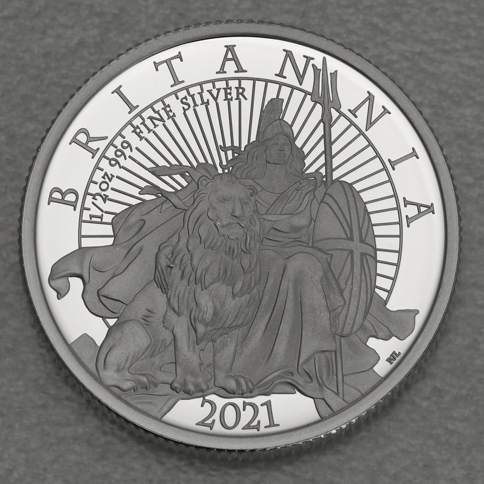 Silbermünzen "Britannia" 2021 (PP) Set – 6-teilig (Großbritannien) - Detailansicht 5