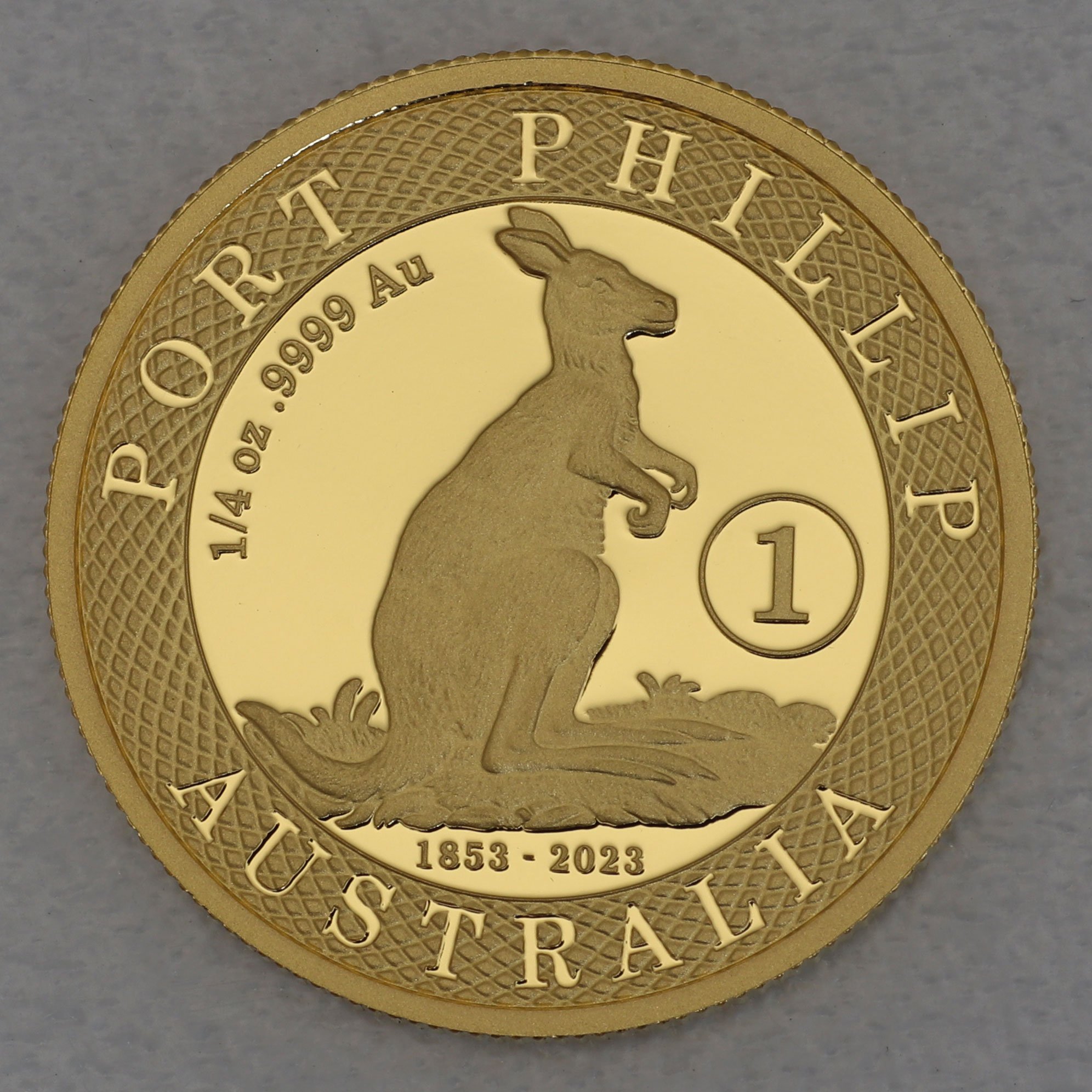 Goldmünzen "Port Phillip Pattern" 2023 Set – 4-teilig 170. Jubiläum (Australien) - Detailansicht 4
