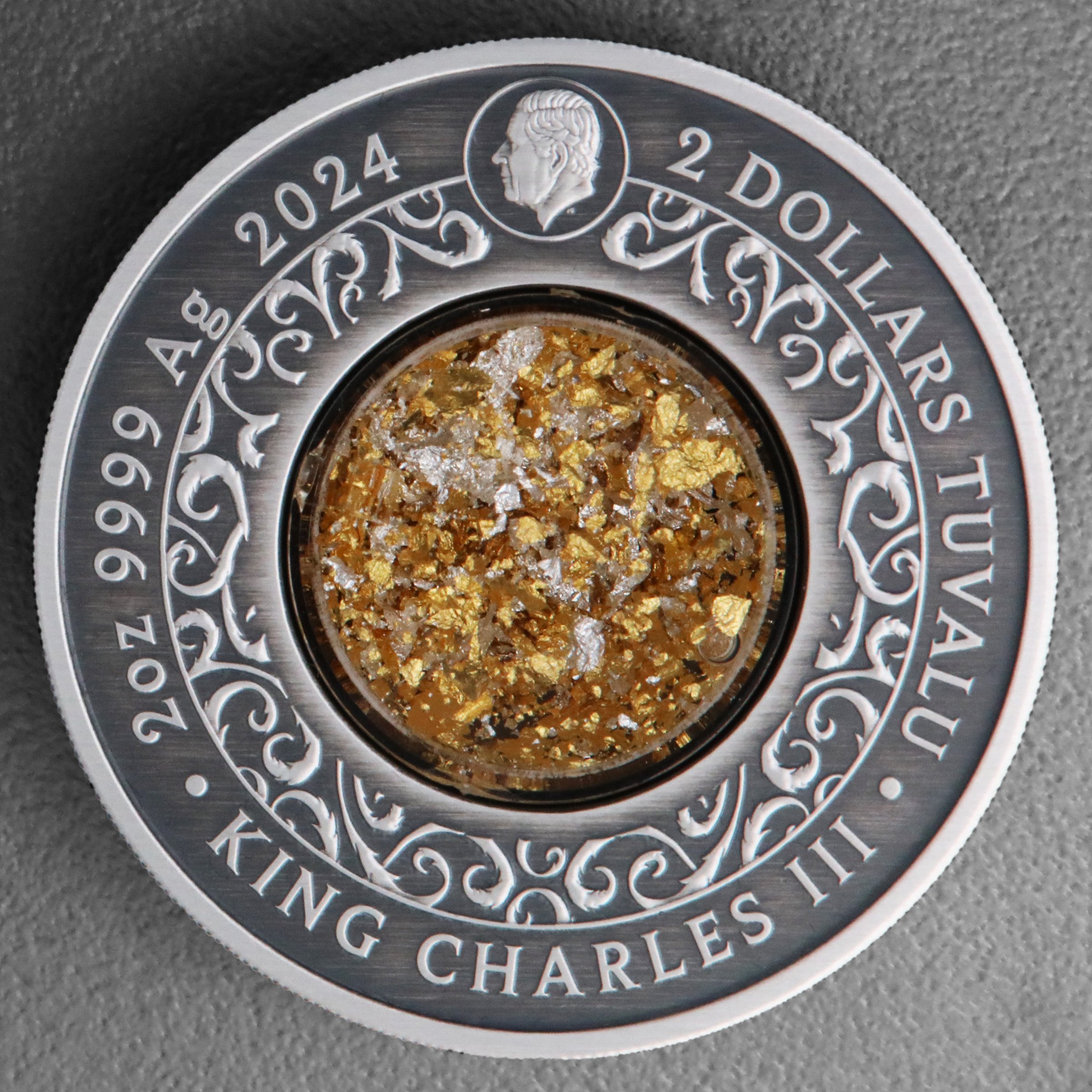 Silbermünze 2oz "Alicanto" 2024 (AF/koloriert) (Tuvalu) - Detailansicht 1