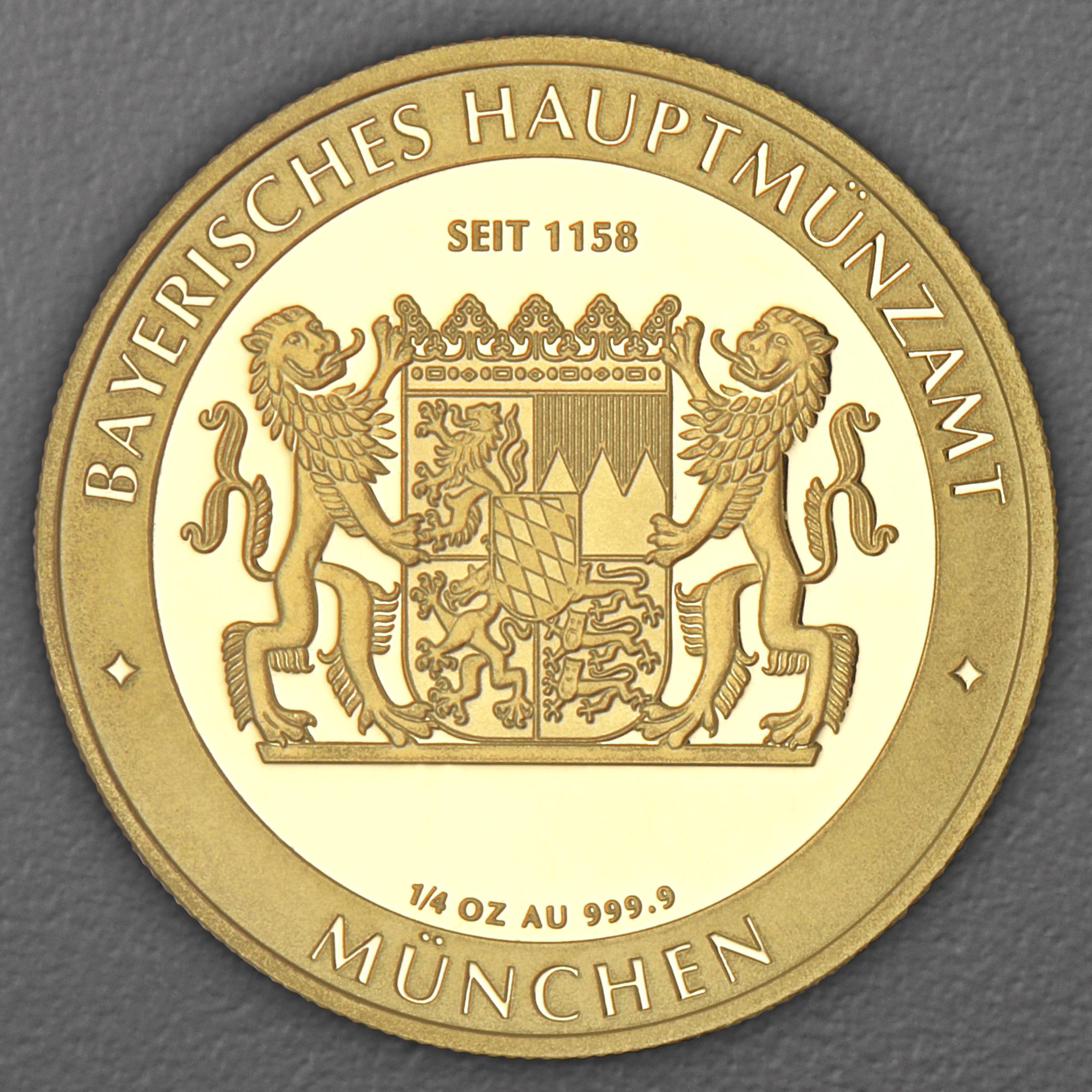 Gold 1/4oz "Schloss Neuschwanstein" 2026 Bayern Thaler (Deutschland) - Detailansicht 1