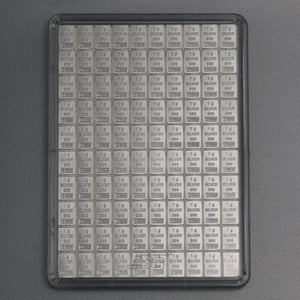 Silbertafel (100x 1g Feinsilber) "CombiBar" - Hauptansicht