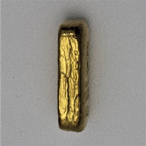Goldbarren 100g H+M Original alter Gussbarren - Miniaturansicht 2