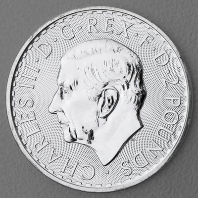 Silbermünze 1oz "Britannia" 2023 diff. (Großbritannien) - Miniaturansicht 3