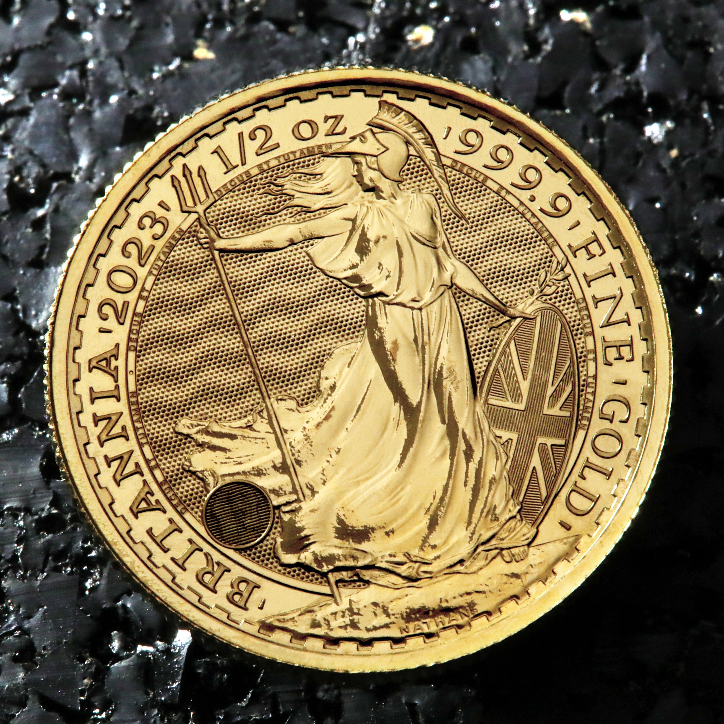 Goldmünze 1/2oz "Britannia" 2023 Charles III. (Großbritannien) - Detailansicht 4