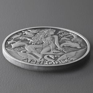 Silbermünze 1oz "Aphrodite 2022" (AF) Gods of Olympus (Tuvalu) - Miniaturansicht 3