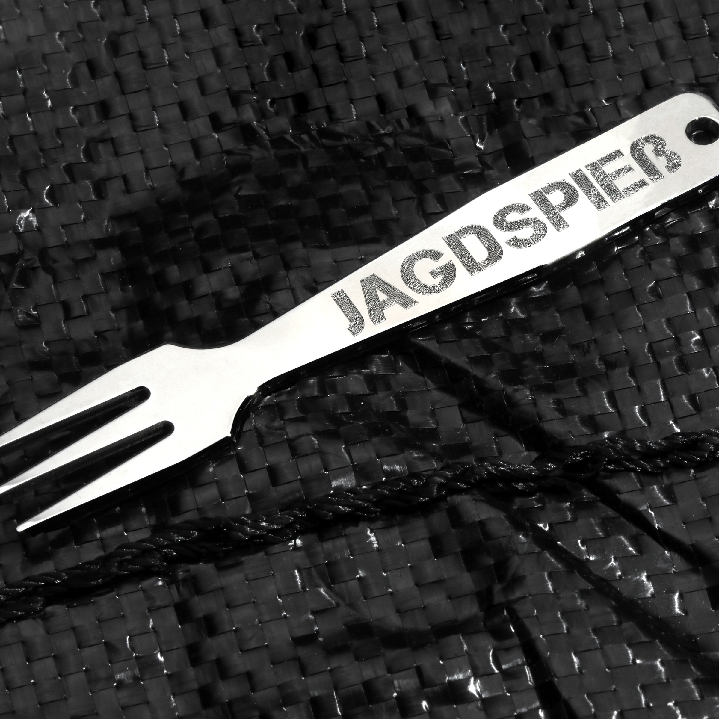 Gourmet-Gabel "Jagdspieß" Sterling-Silber - Detailansicht 4
