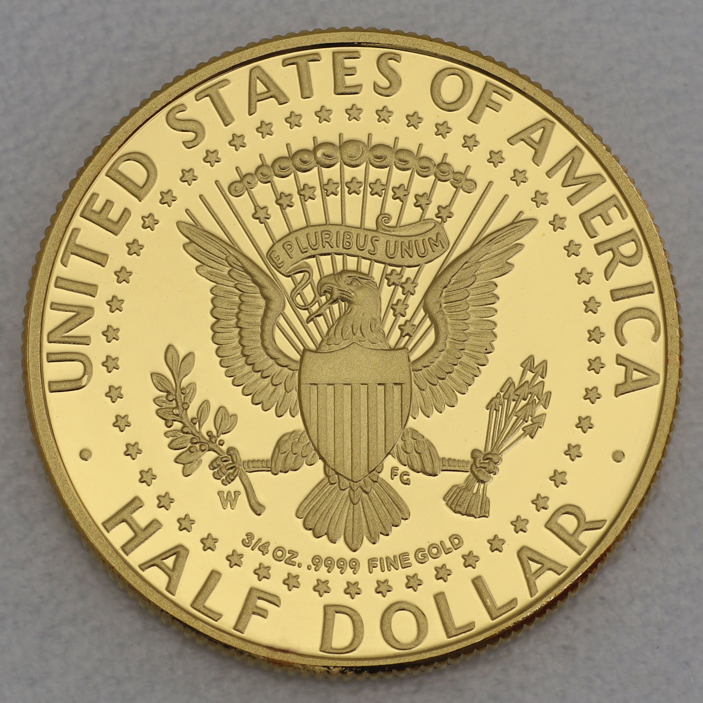 Goldmünze 1/2 US Dollar "John F. Kennedy" 2014 (USA) - Detailansicht 2