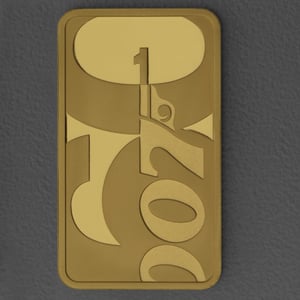 Gold Münzbarren 1oz "60 Jahre James Bond 2022"(PP) Polierte Platte - Hauptansicht