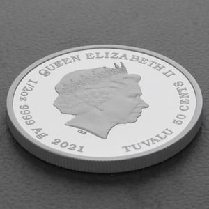 Silbermünzen 1oz +7 x 1/2oz "Roger Moore" 2024 (PP/kol./verg.) Set – 8-teilig James Bond (Tuvalu) - Miniaturansicht 21