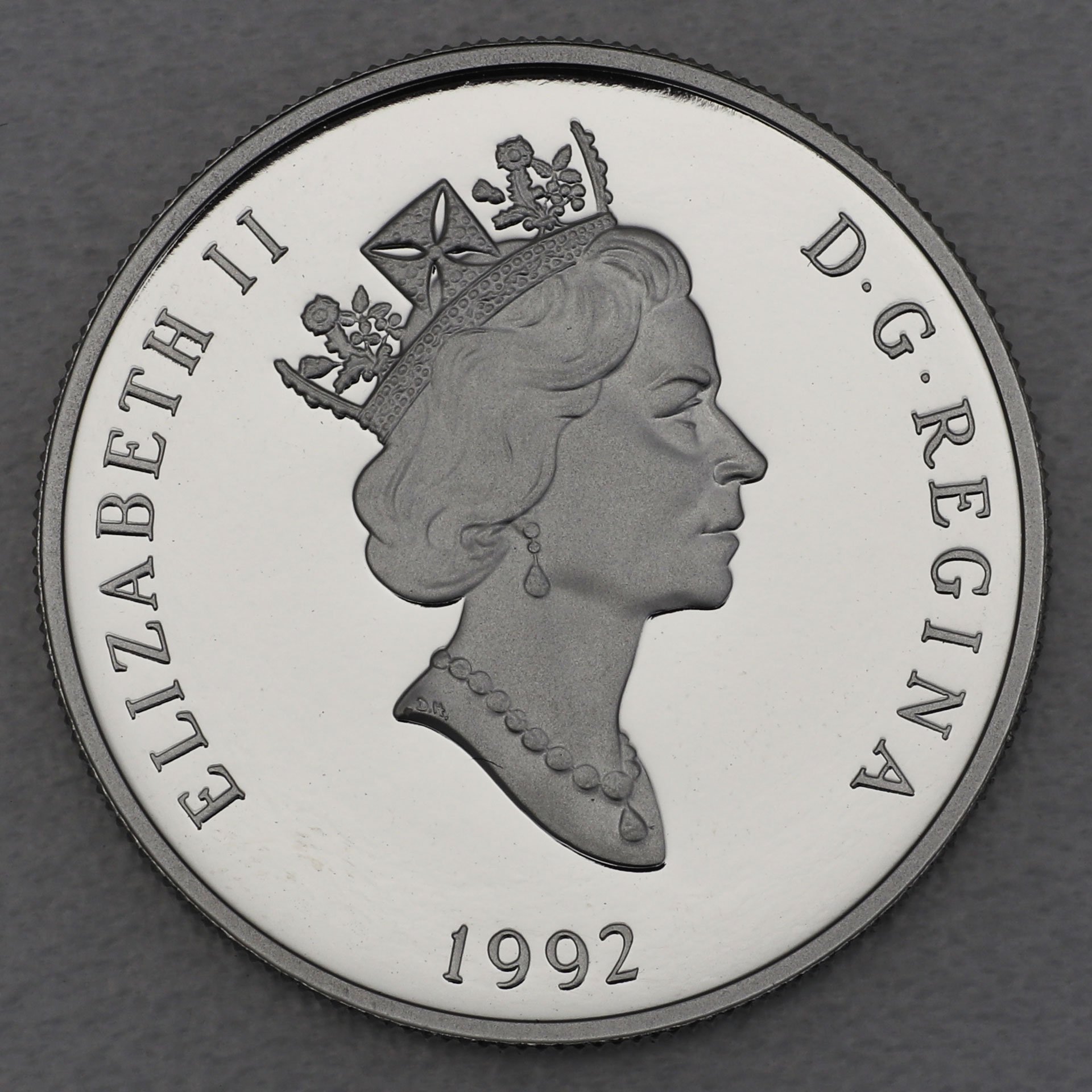 Platinmünze 1/4oz "Puma" 1992 Wildlife Canada (Kanada) - Detailansicht 1