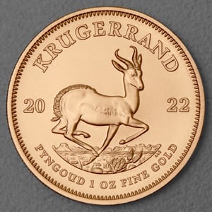 Goldmünze 1oz "Krügerrand" 2022 (Südafrika) - Hauptansicht