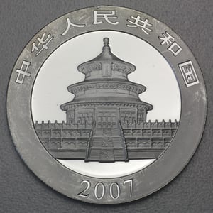 Silbermünze 1oz "Panda" 2007 (China) - Miniaturansicht 2