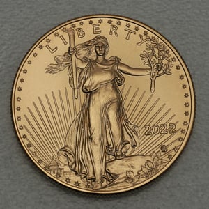 Goldmünze 1oz "American Eagle" 2022 (USA) - Miniaturansicht 2