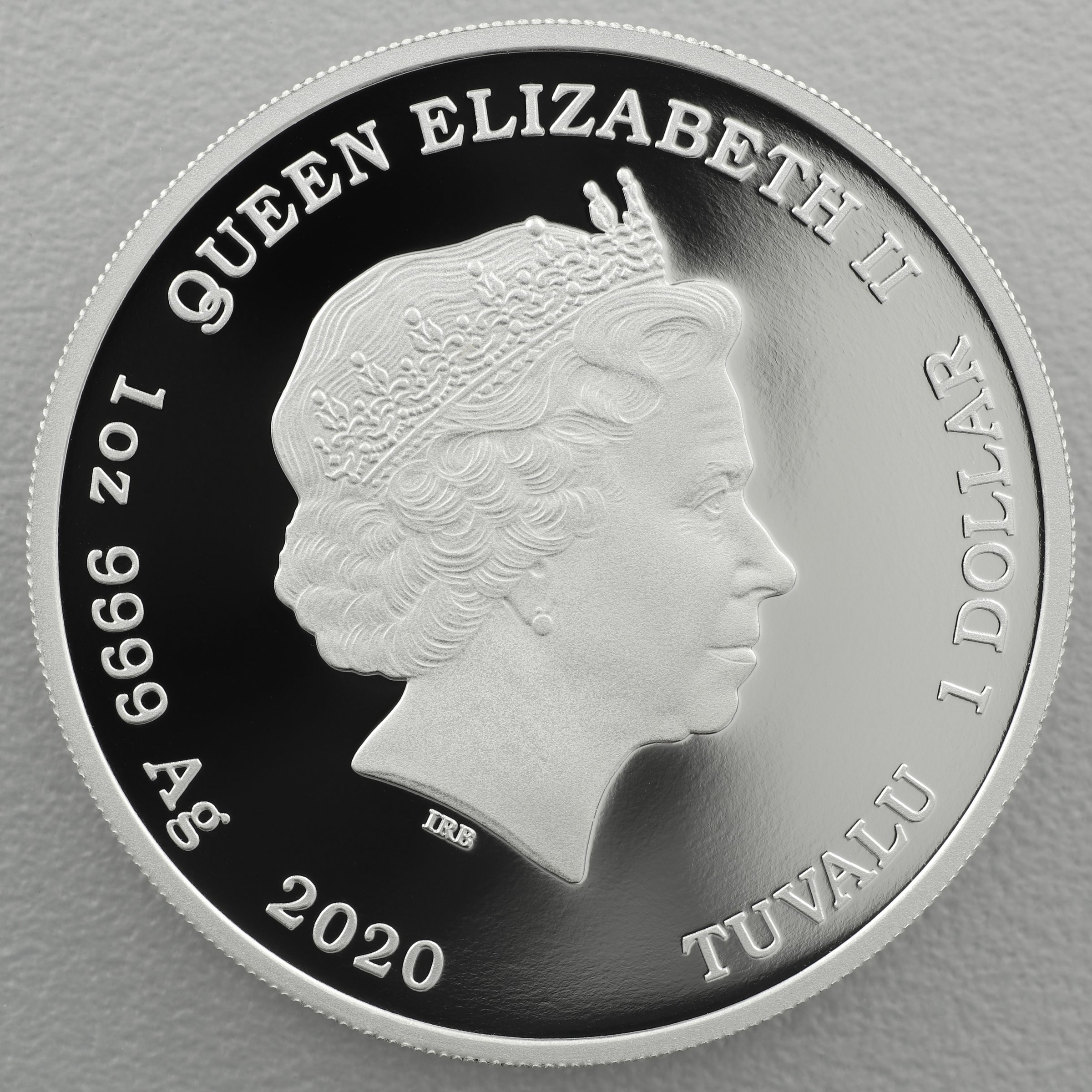 Silbermünze 1oz "John Wayne" 2020 (koloriert) (Tuvalu) - Detailansicht 1