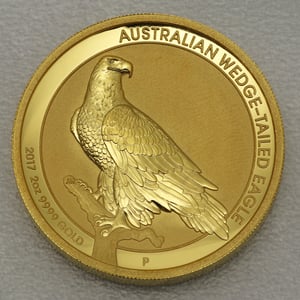 Goldmünze 2oz "Wedge-tailed Eagle" 2017 (PP/HR) (Australien) - Hauptansicht