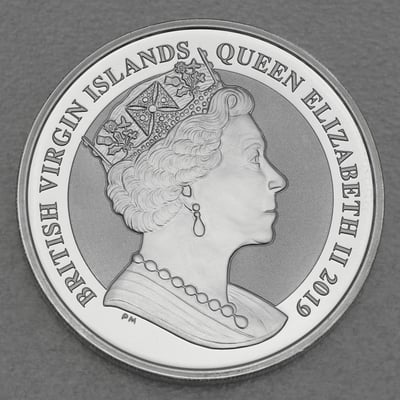 Silbermünze 1oz "Pegasus" 2019 (Britische Jungferninseln) - Miniaturansicht 2