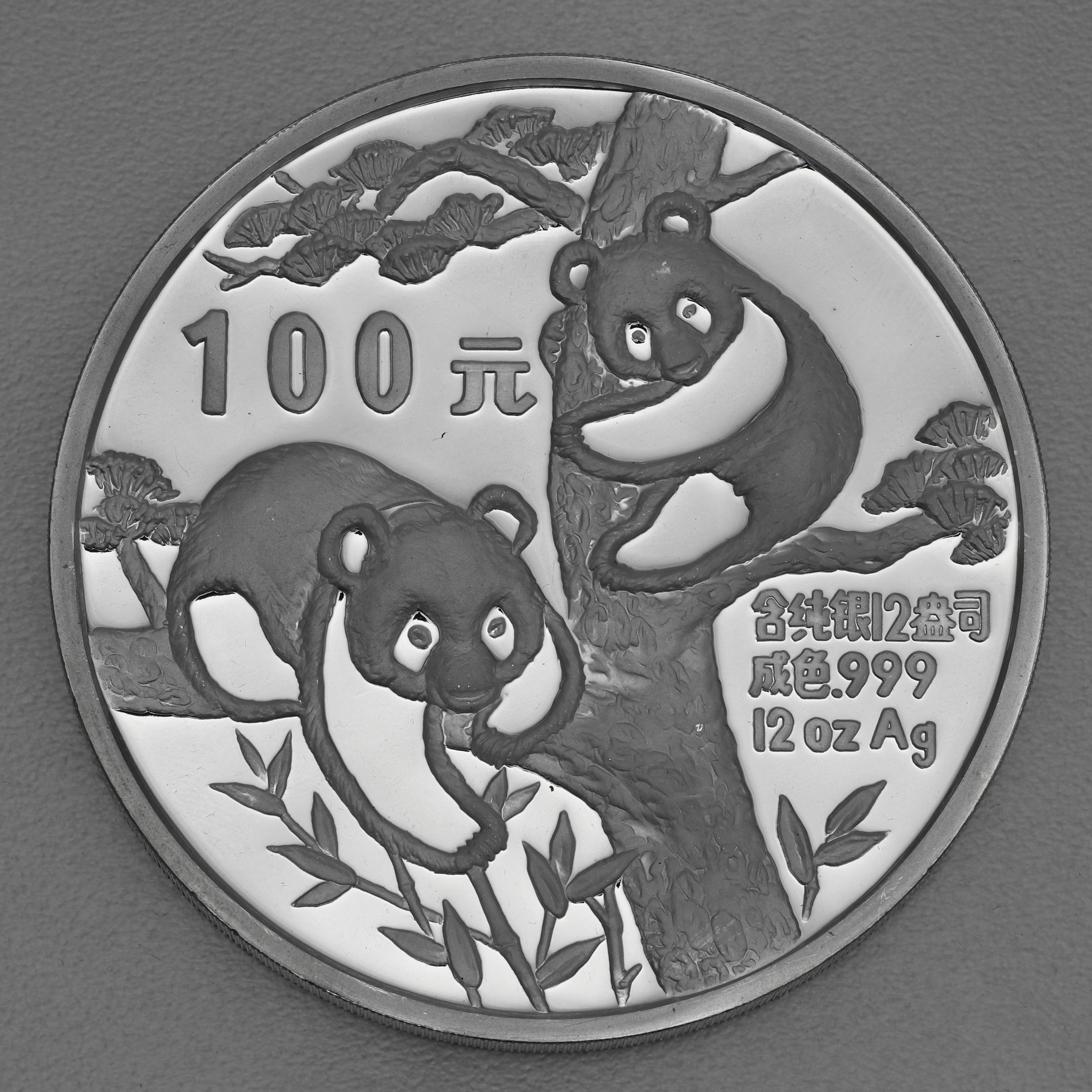 Silbermünze 12oz "Panda" 1988 (China) - Hauptansicht