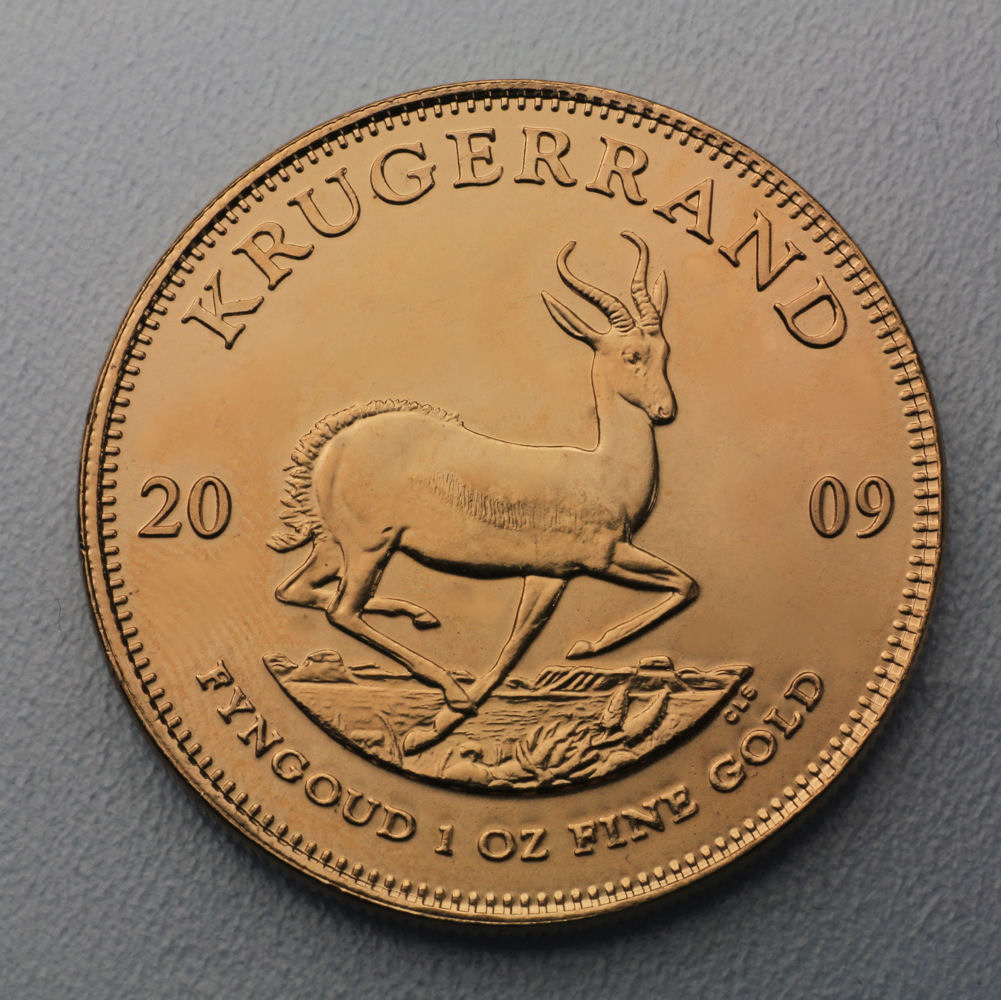 Goldmünze 1oz "Krügerrand" verschiedene Jahrgänge (Südafrika) - Detailansicht 1