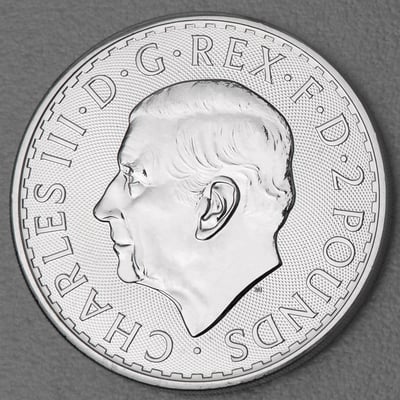 Silbermünze 1oz "Britannia" 2024 diff. (Großbritannien) - Miniaturansicht 2