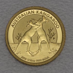 Goldmünze 1/10oz "Känguru" verschiedene Jahrgänge (Australien) - Miniaturansicht 3