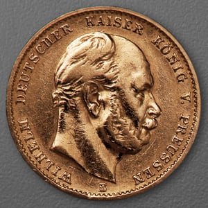 Goldmünze 10 Mark "Wilhelm I." 1874-B J.245 (Preußen) - Hauptansicht