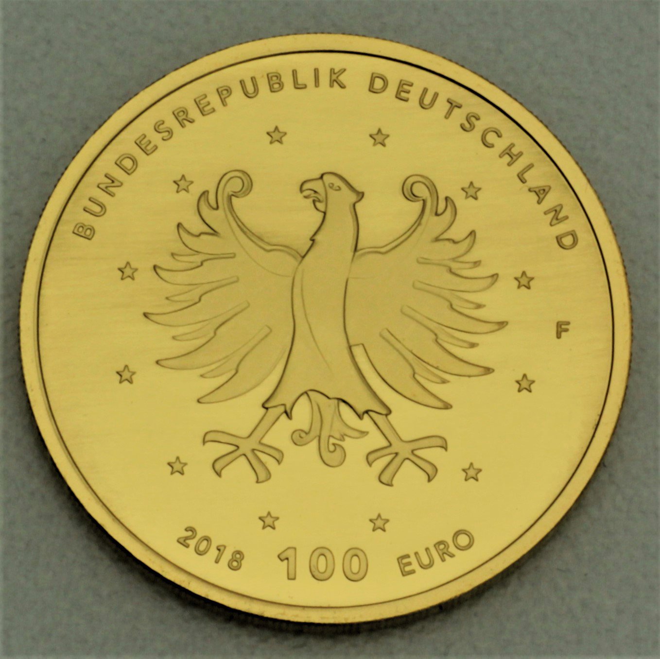 Goldmünze 100 Euro "Augustusburg" 2018 Unesco-Weltkulturerbe (Deutschland) - Detailansicht 1