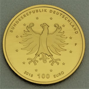 Goldmünze 100 Euro "Augustusburg" 2018 Unesco-Weltkulturerbe (Deutschland) - Miniaturansicht 2