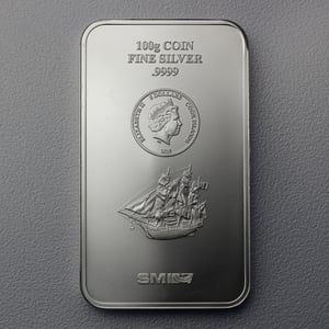 Münzbarren 100g "SMI / Cook Islands" - Miniaturansicht 1